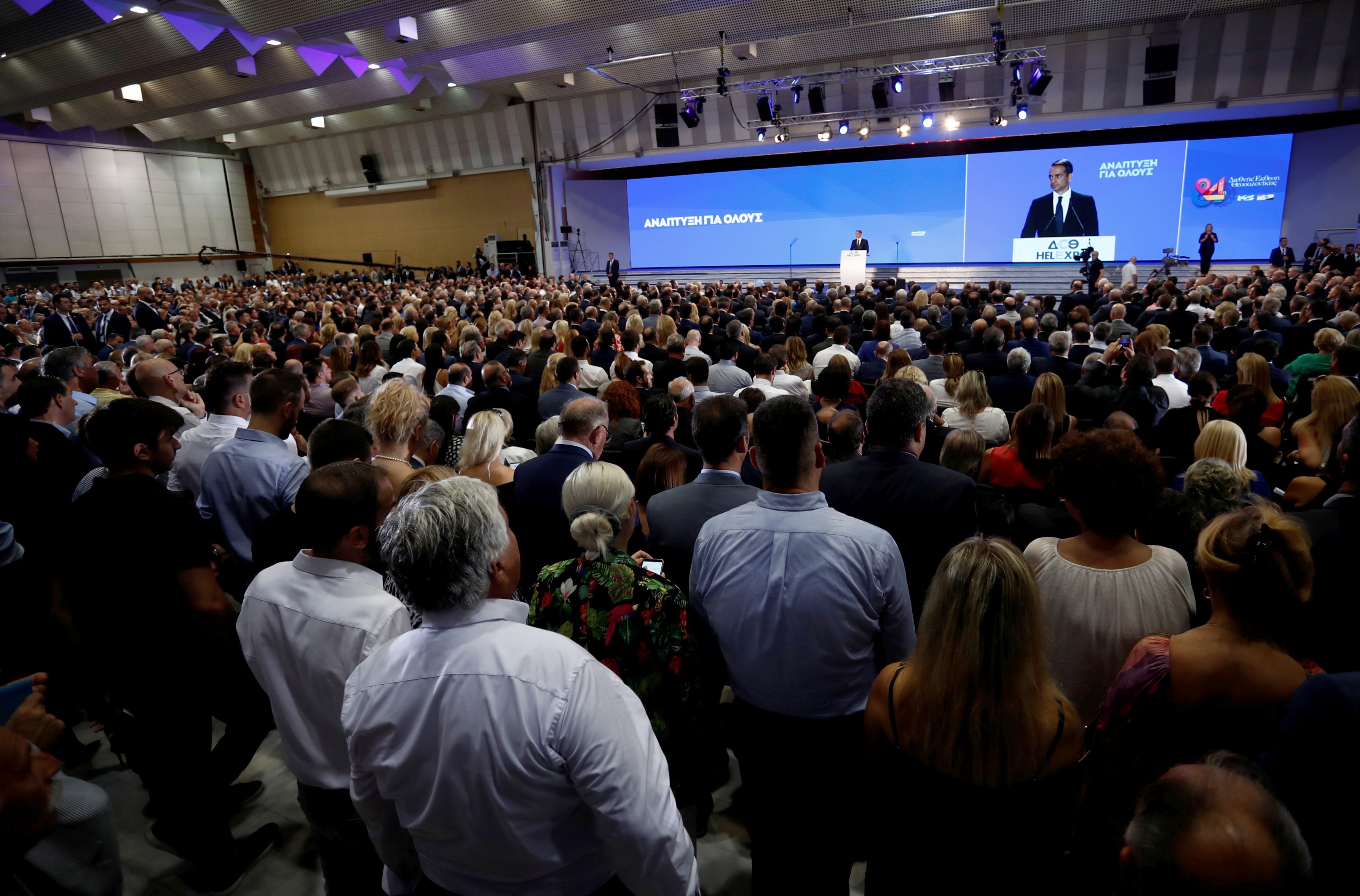 ΔΕΘ 2019: Αντιδράσεις της αντιπολίτευσης στην ομιλία Μητσοτάκη στα εγκαίνια