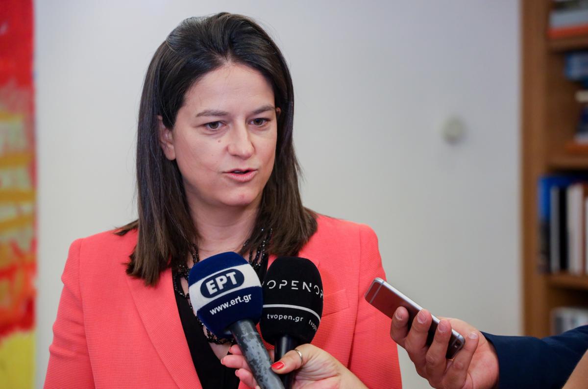 Νίκη Κεραμέως: Επίσκεψη της υπουργού Παιδείας και Θρησκευμάτων στη Λέρο