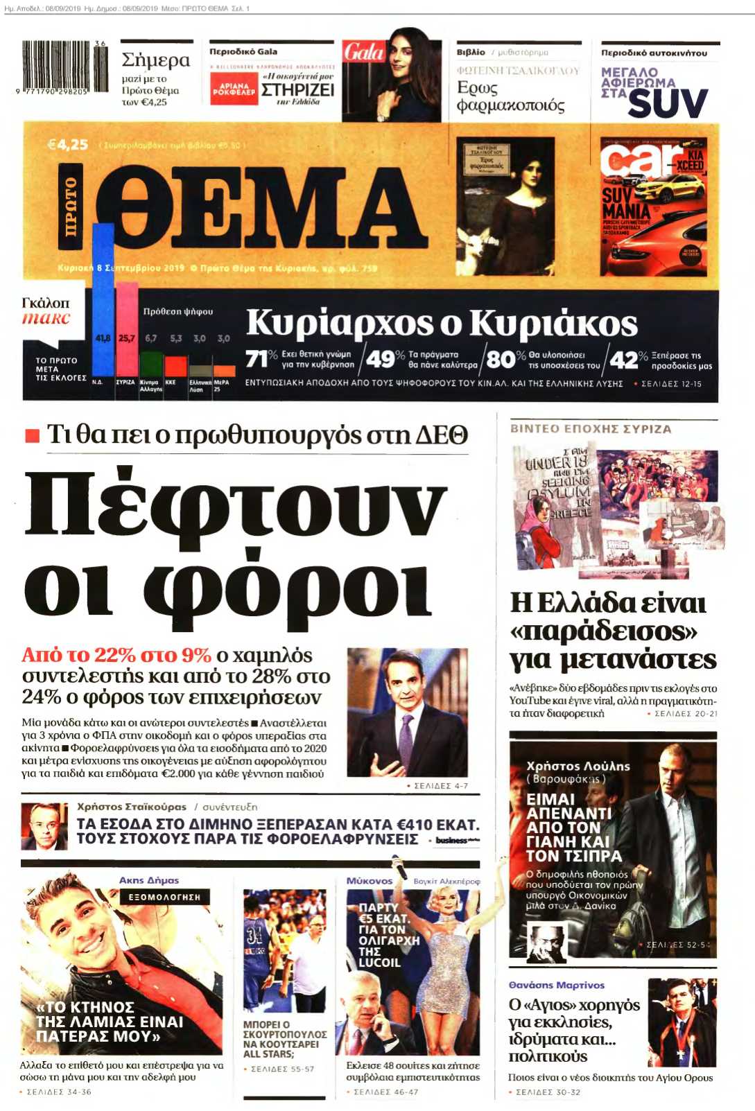 ΠΡΩΤΟ ΘΕΜΑ 08-09-2019