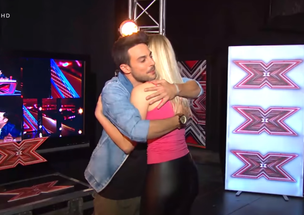 X-Factor: Η σέξι Τριανταφυλλιά τρέλανε τον Άρη Μακρή! [video]