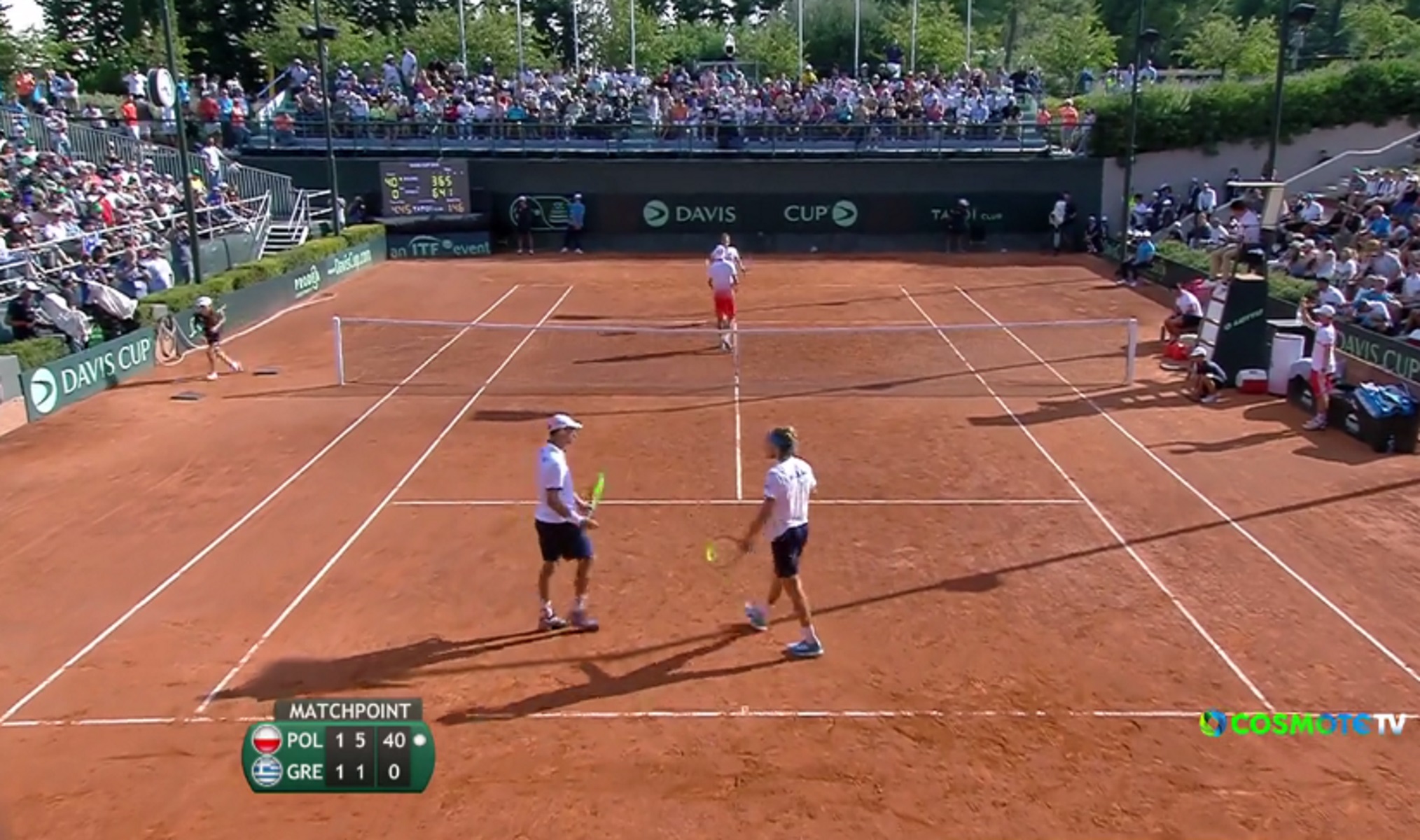 Davis Cup: Η Πολωνία “λύγισε” την Ελλάδα! “Τελικός” με Μονακό – video