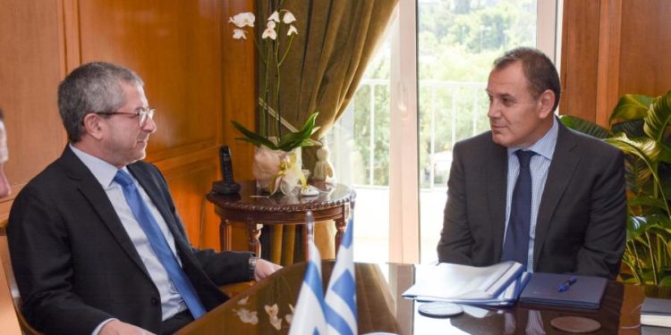Σημαντική συνάντηση ανάμεσα στον ΥΕΘΑ και τον τον Δντη Αμυντικής Πολιτικής του Ισραήλ [pics]