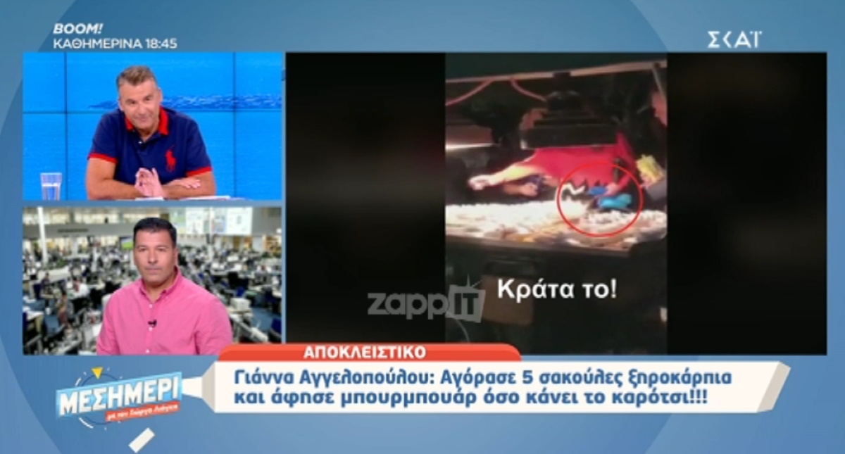 Τι είπε η Γιάννα Αγγελοπούλου στον πλανόδιο πωλητή μετά την παράσταση στο Ηρώδειο; Βίντεο