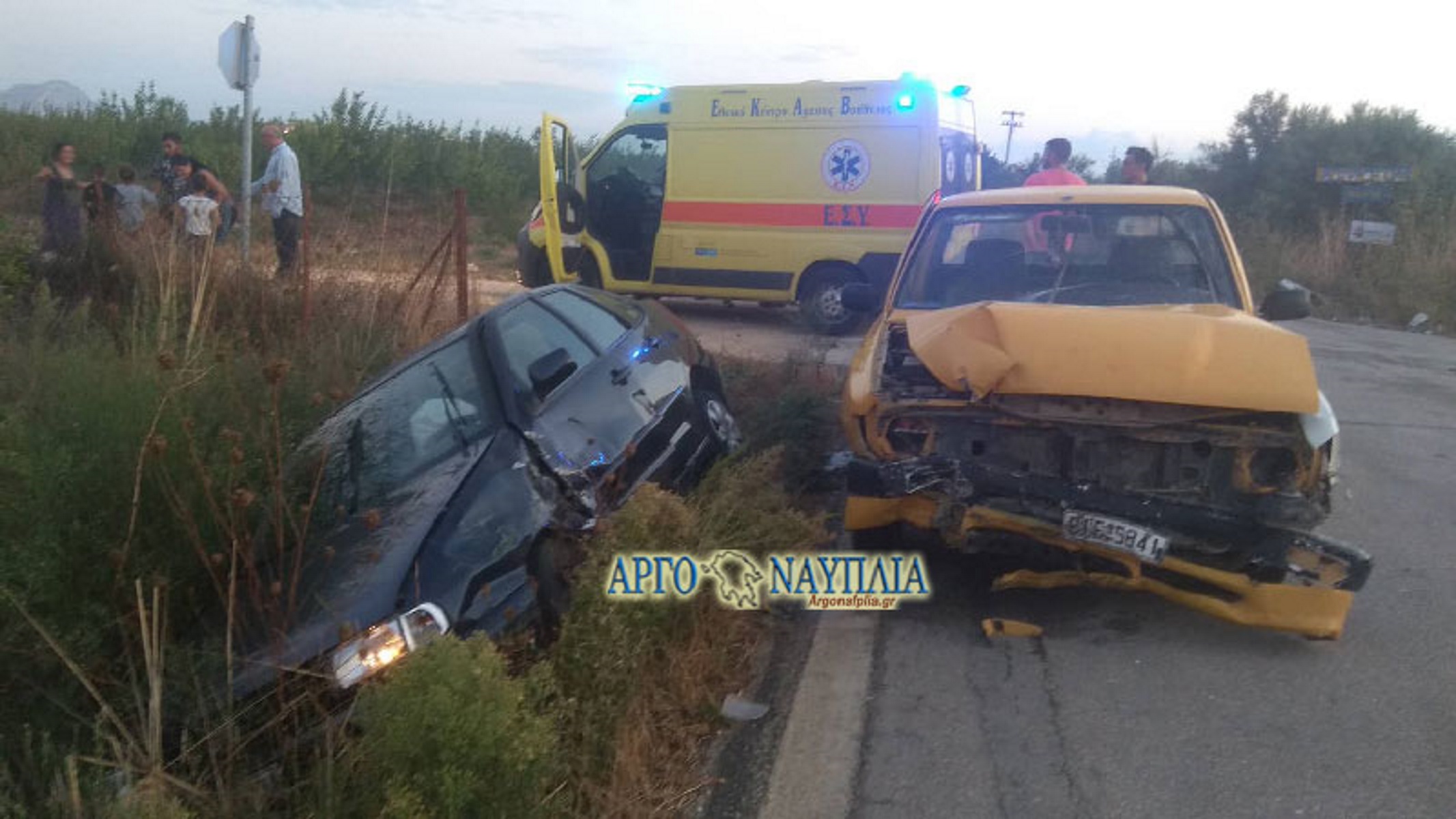 Αργολίδα: Παιδάκι και μια γυναίκα τραυματίστηκαν σε τροχαίο