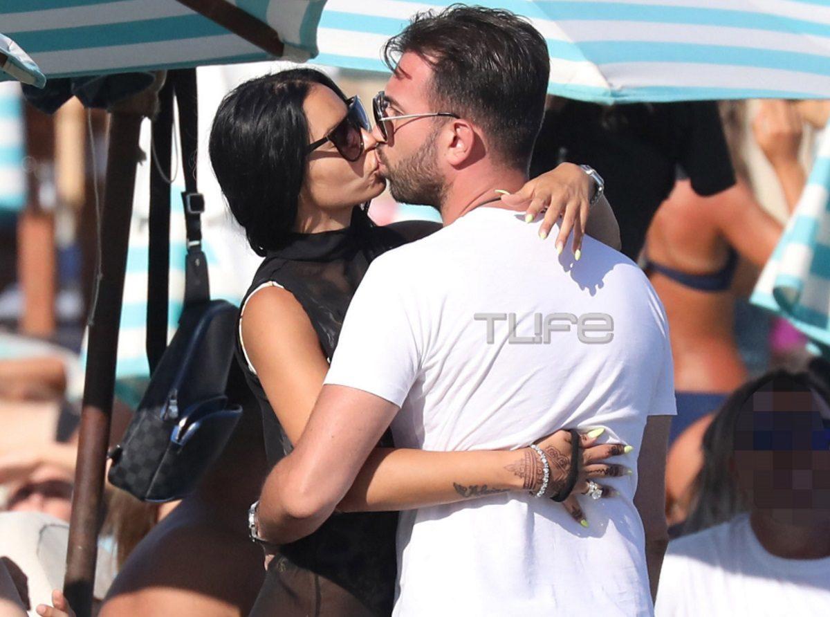 Αλεξανδράκη – Μηλιώνης: Πιο διαχυτικοί από ποτέ σε παραλία της Μυκόνου!