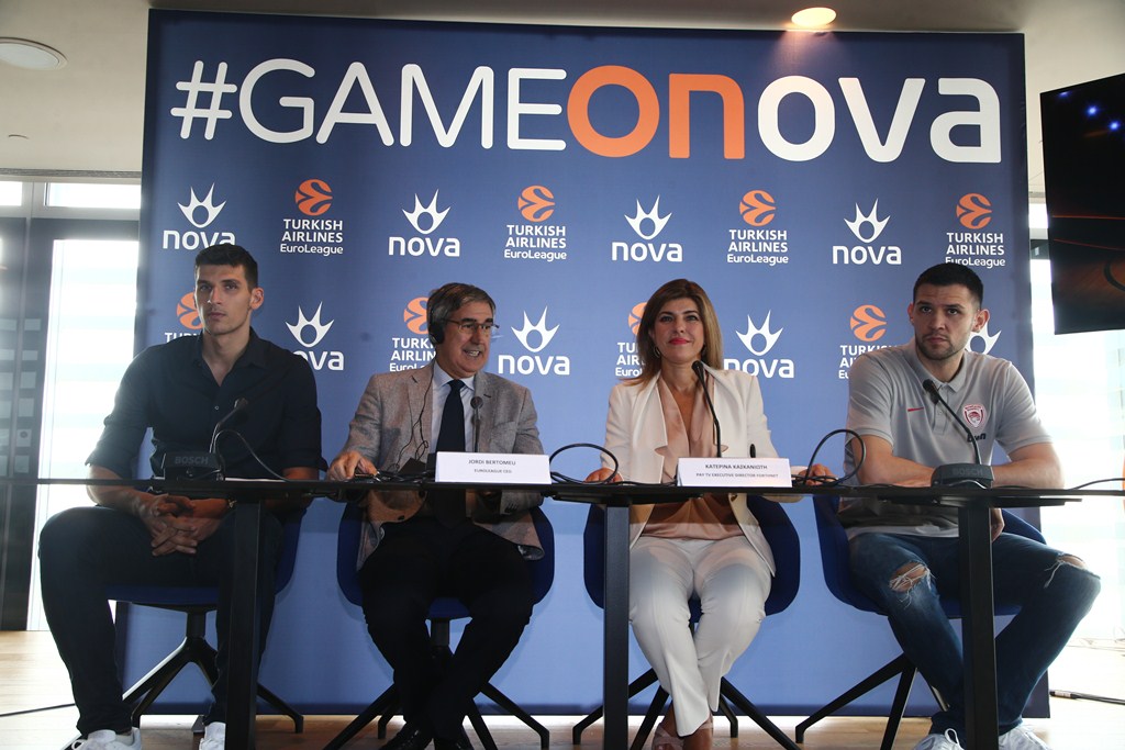 Nova: Η EuroLeague με Ολυμπιακό και Παναθηναϊκό ΟΠΑΠ είναι εδώ μέχρι το 2023!