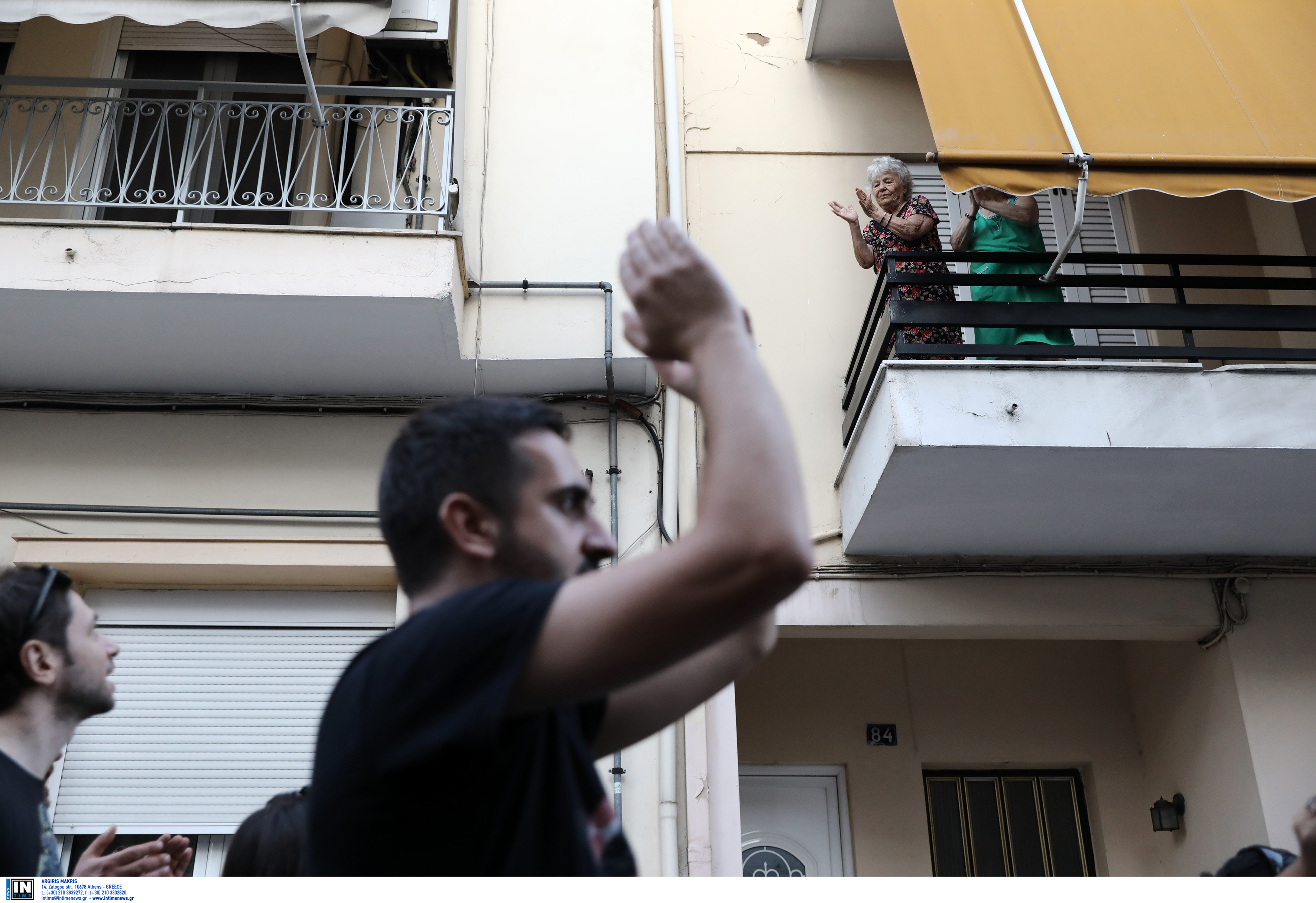 Παύλος Φύσσας: Η γιαγιά που συγκίνησε στην πορεία [pics-video]