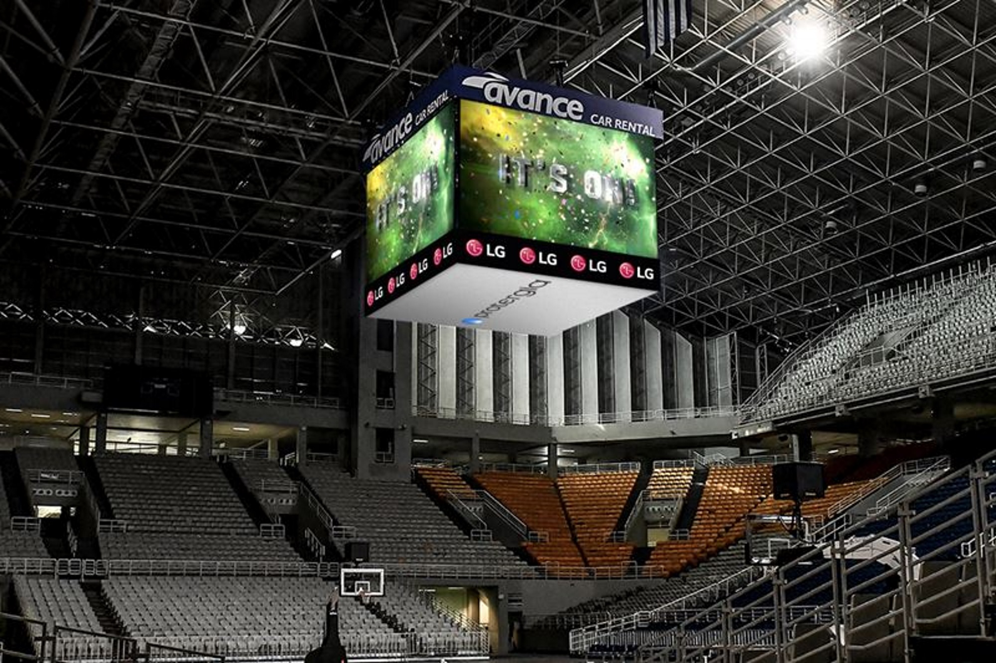 Η νέα επένδυση του Παναθηναϊκού! Το Jumbotron τοποθετήθηκε στο ΟΑΚΑ