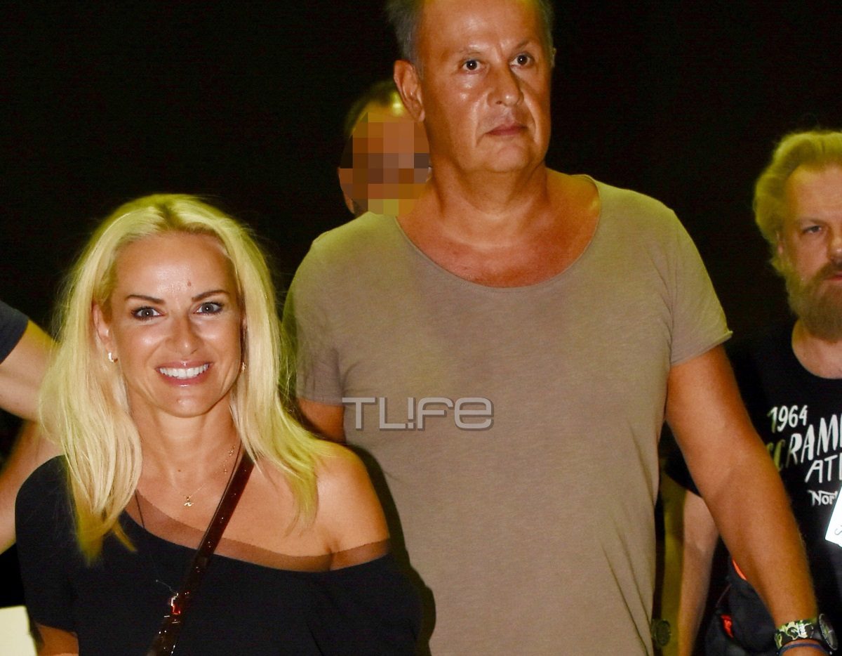 Μαρία Μπεκατώρου – Αντώνης Αλεβιζόπουλος: Full in love σε βραδινή έξοδό τους! [pics]