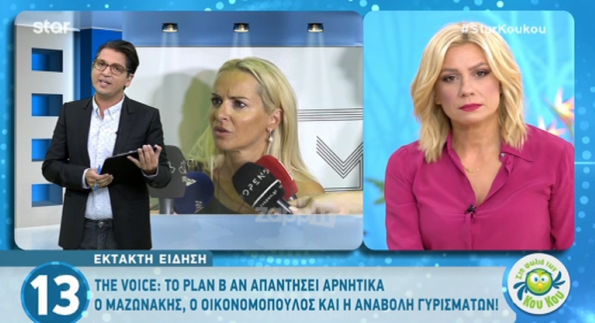 Το “θρίλερ” με Μαζωνάκη που βρίσκεται ανάμεσα σε ΑΝΤ1 και ΣΚΑΪ – Στη μέση η Μαρία Μπεκατώρου