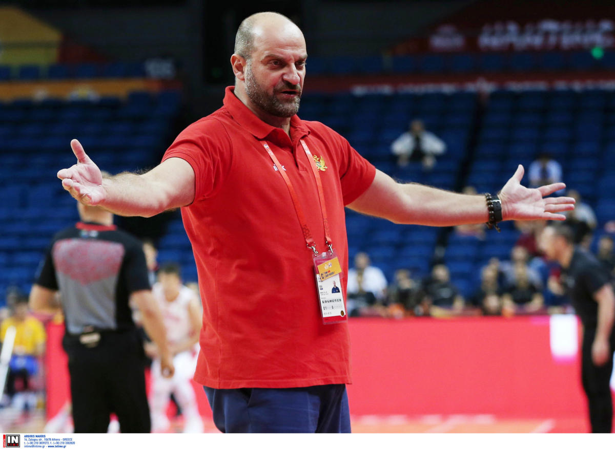 Μουντομπάσκετ 2019: Αποβλήθηκε εκνευρισμένος ο προπονητής του Μαυροβουνίου!
