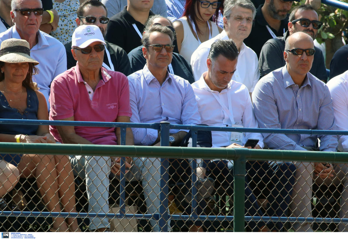 Davis Cup: Στο Τατόι ο Μητσοτάκης! Βλέπει Τσιτσιπά [pic]