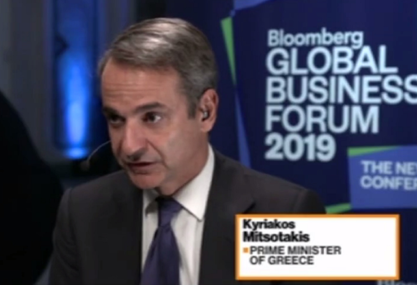 Μητσοτάκης σε Bloomberg: Win-win για Τουρκία και Ευρώπη η εφαρμογή της συμφωνίας για το προσφυγικό