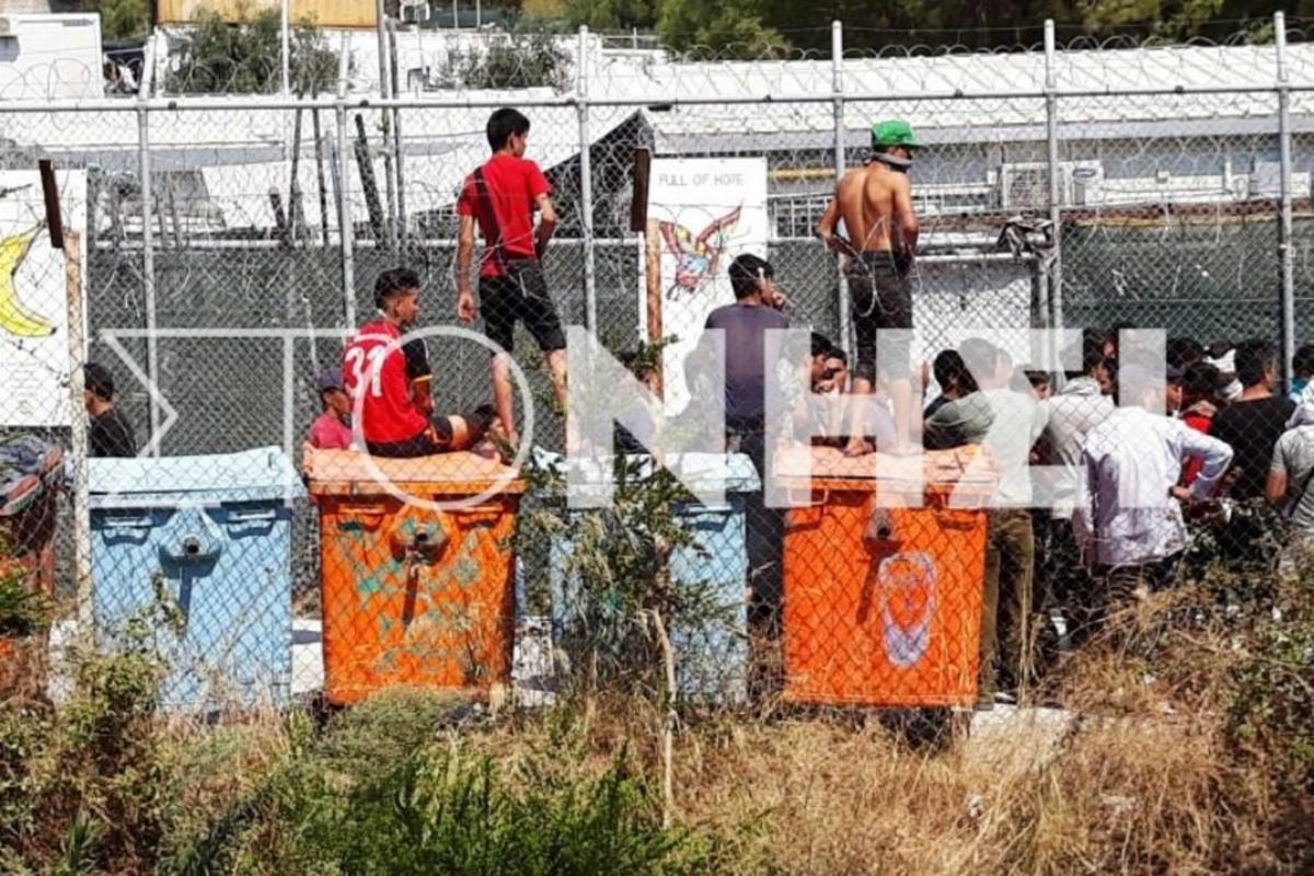 Έτσι έγιναν τα άγρια επεισόδια στη Μόρια [pics]