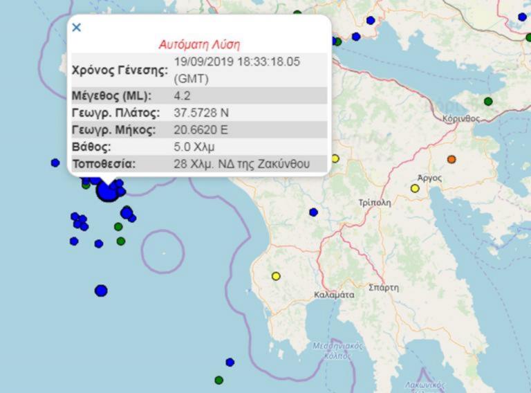 Σεισμός στη Ζάκυνθο: Τώρα τι καταγράφουν live οι σεισμογράφοι