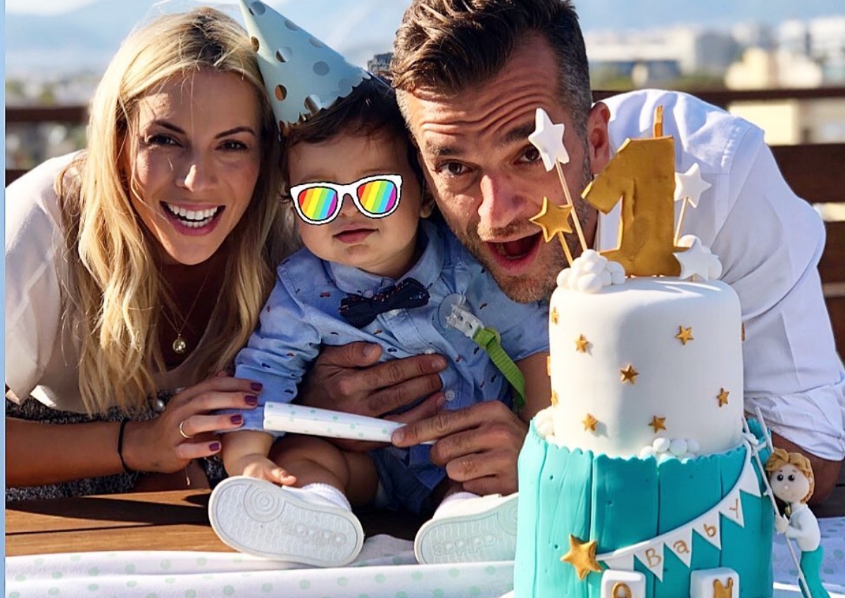 Μαρία Λουίζα Βούρου: Συγκινημένη στα πρώτα γενέθλια του γιου της!