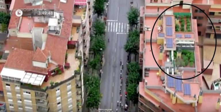 Επεισοδιακή Vuelta! Το ελικόπτερο της μετάδοσης «τσάκωσε» δενδρύλλια κάνναβης – Video