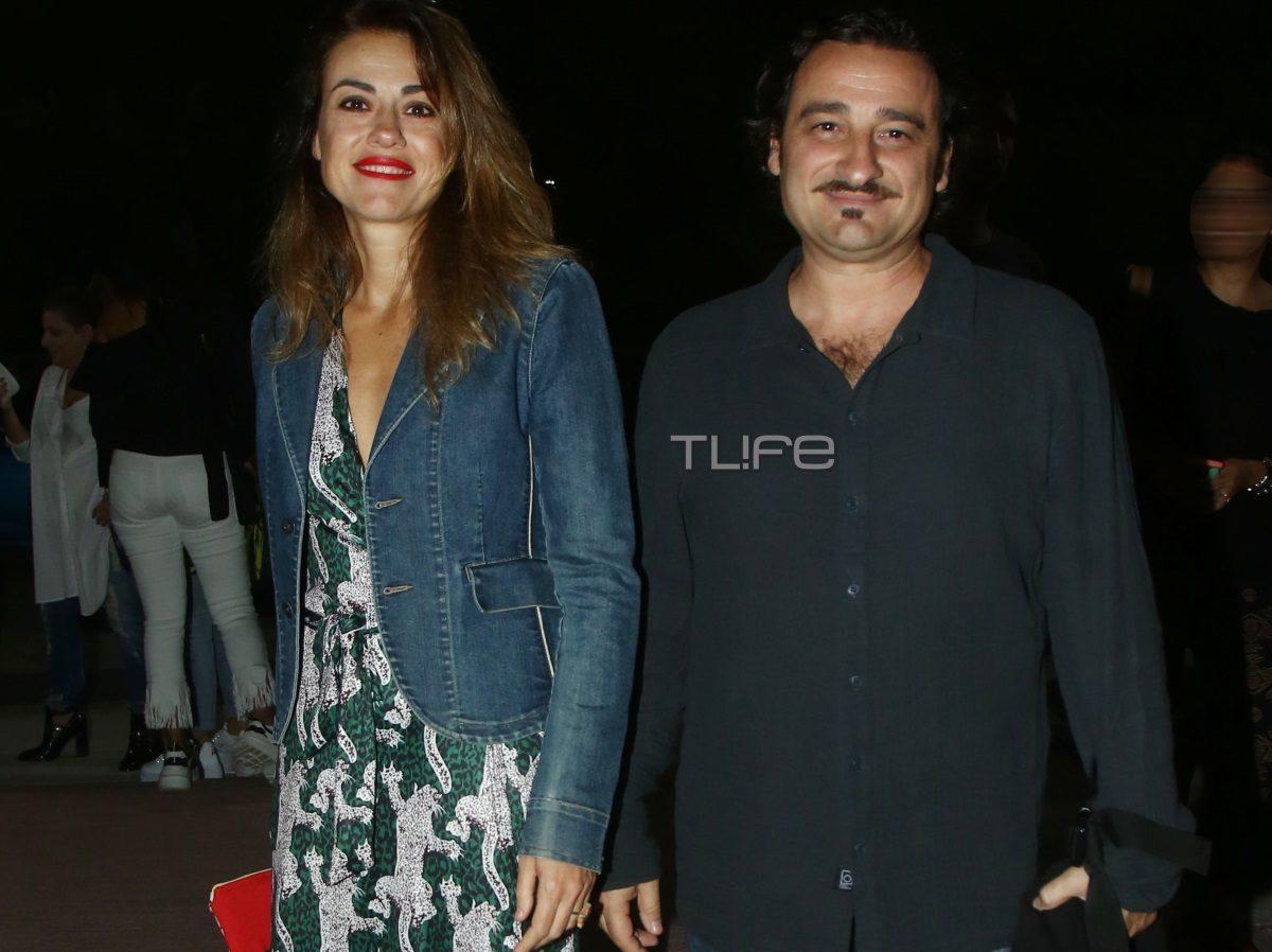 Βασίλης Χαραλαμπόπουλος – Λίνα Πρίντζου: Βραδινή έξοδος στο θέατρο!