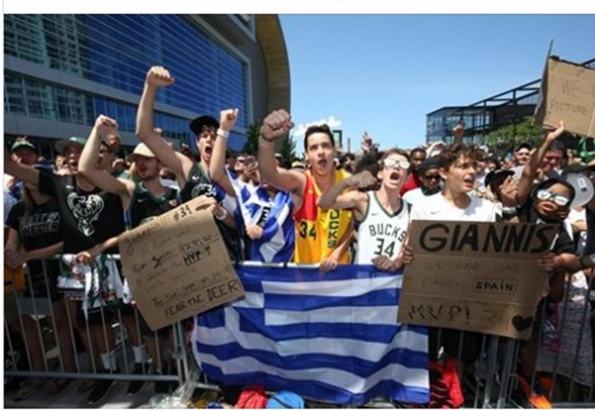 Μιλγουόκι Μπακς: “Χρόνια πολλά Ελλάδα, χρόνια καλά Έλληνες!”