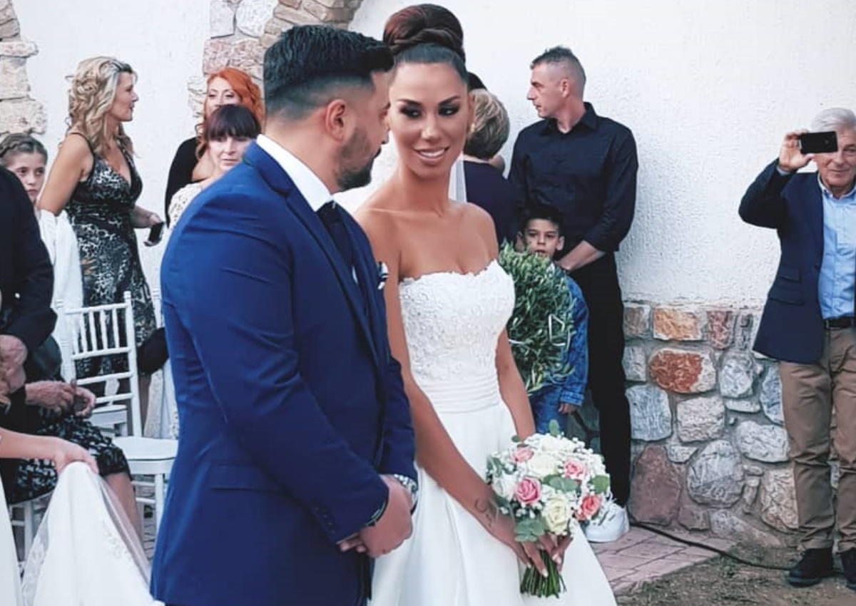 Πωλίνα Φιλίππου – Τριαντάφυλλος Παντελίδης: Παντρεύτηκαν και βάφτισαν την κόρη τους! [pics,video]