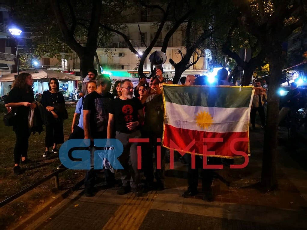 Διαδήλωση στη Θεσσαλονίκη για τη σφαγή στη Συρία