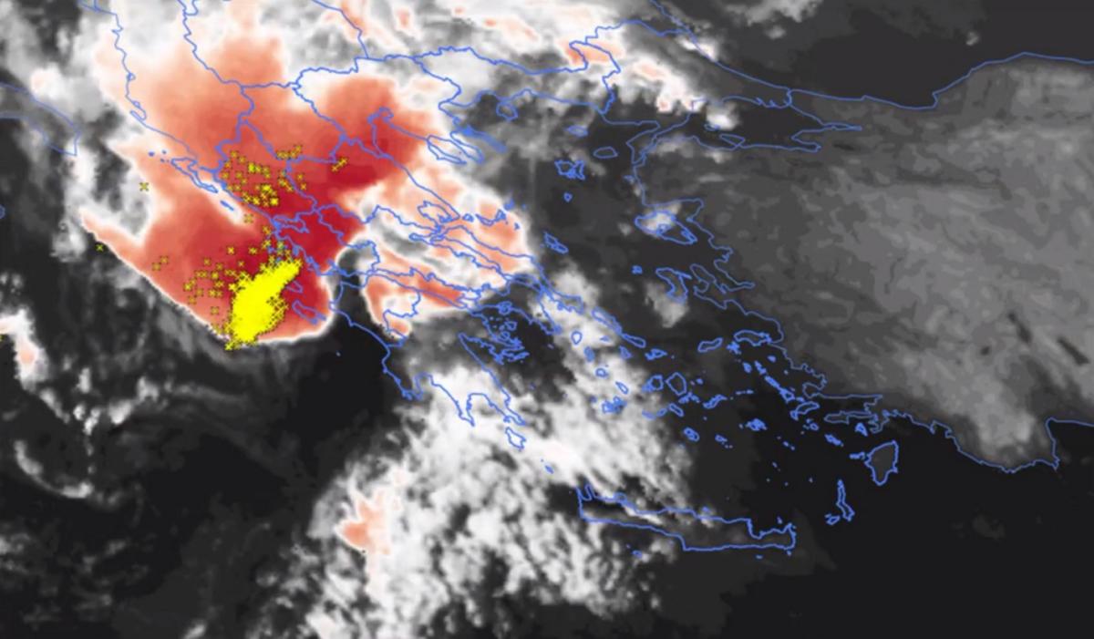 Καιρός: Καρέ καρέ η σφοδρή κακοκαιρία – Εντυπωσιακές εικόνες από το διάστημα!