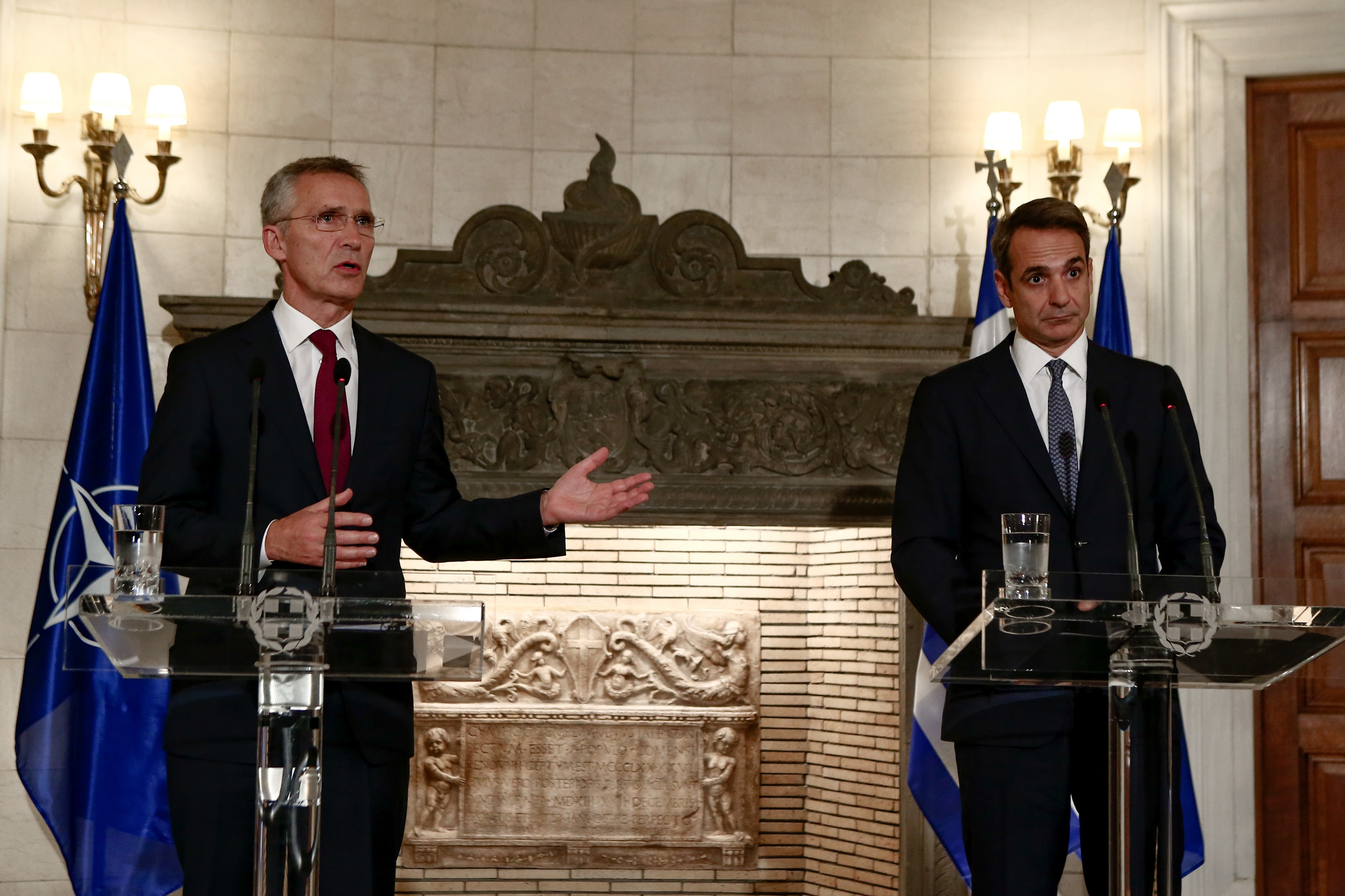 Μητσοτάκης – Στόλτενμπεργκ: Οι κοινές δηλώσεις στο Μαξίμου! video