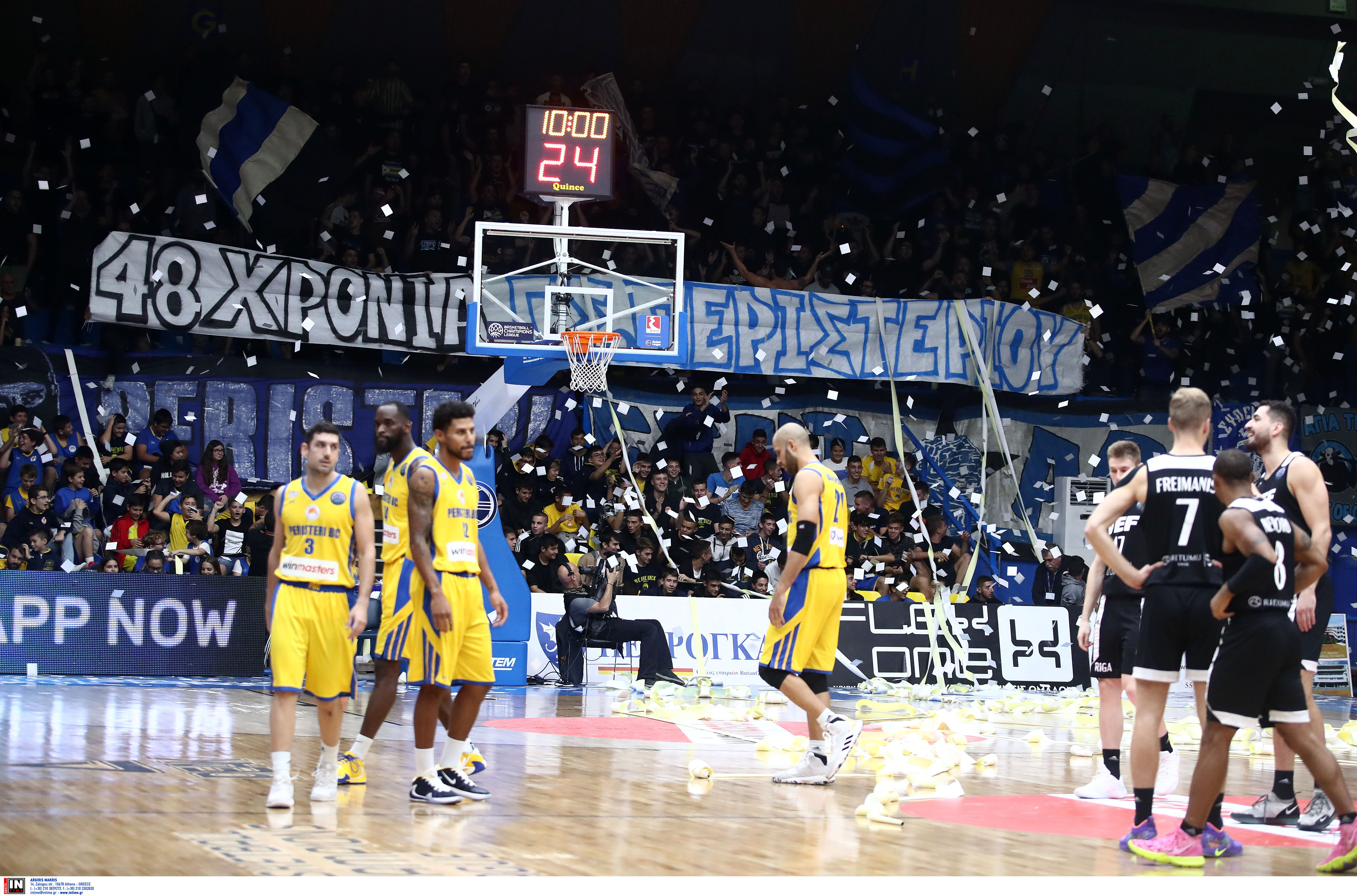 Το Περιστέρι “πετάει” και στο Basketball Champions League! video