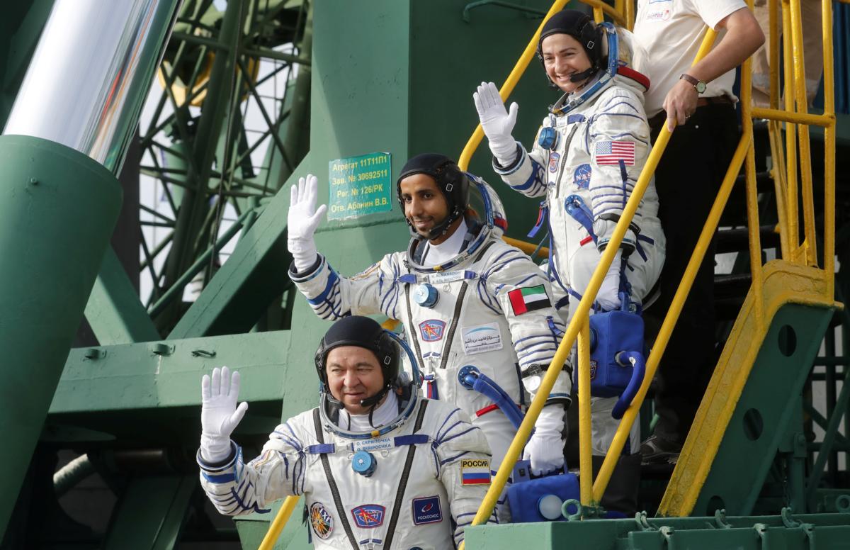 Στριμωξίδι… στον Διεθνή Διαστημικό Σταθμό – Αστροναύτες από τέσσερις διαφορετικές υπηρεσίες!