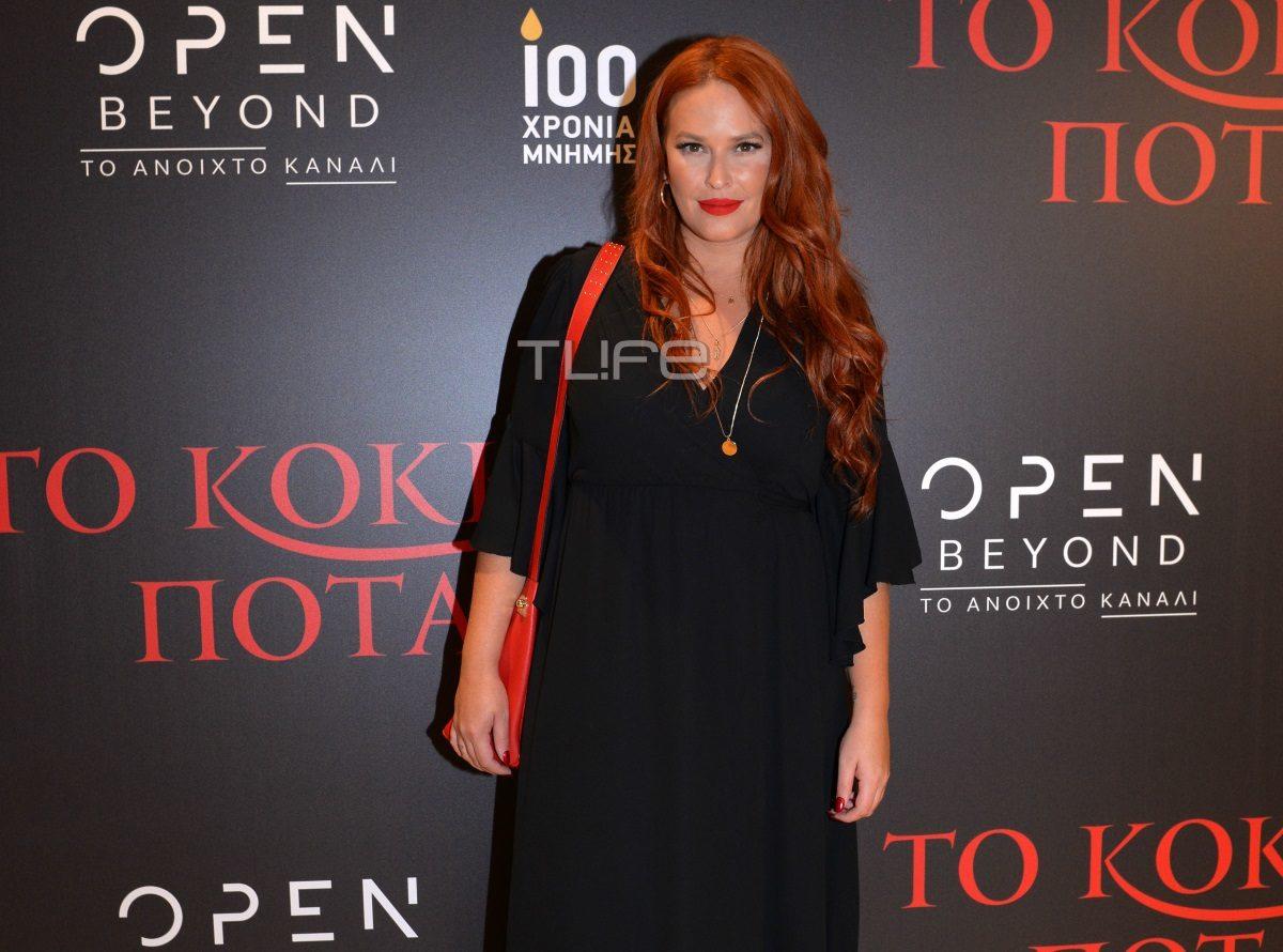 Σίσσυ Χρηστίδου: Chic εμφάνιση στην παρουσίαση του “Κόκκινου Ποταμιού”