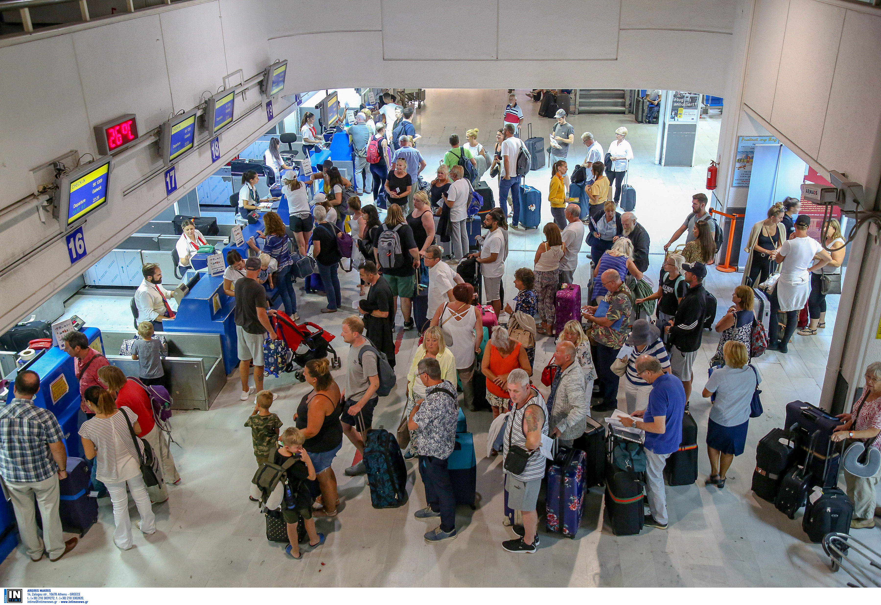 Αυξημένη η επιβατική κίνηση στα αεροδρόμια το πρώτο εννεάμηνο του 2019