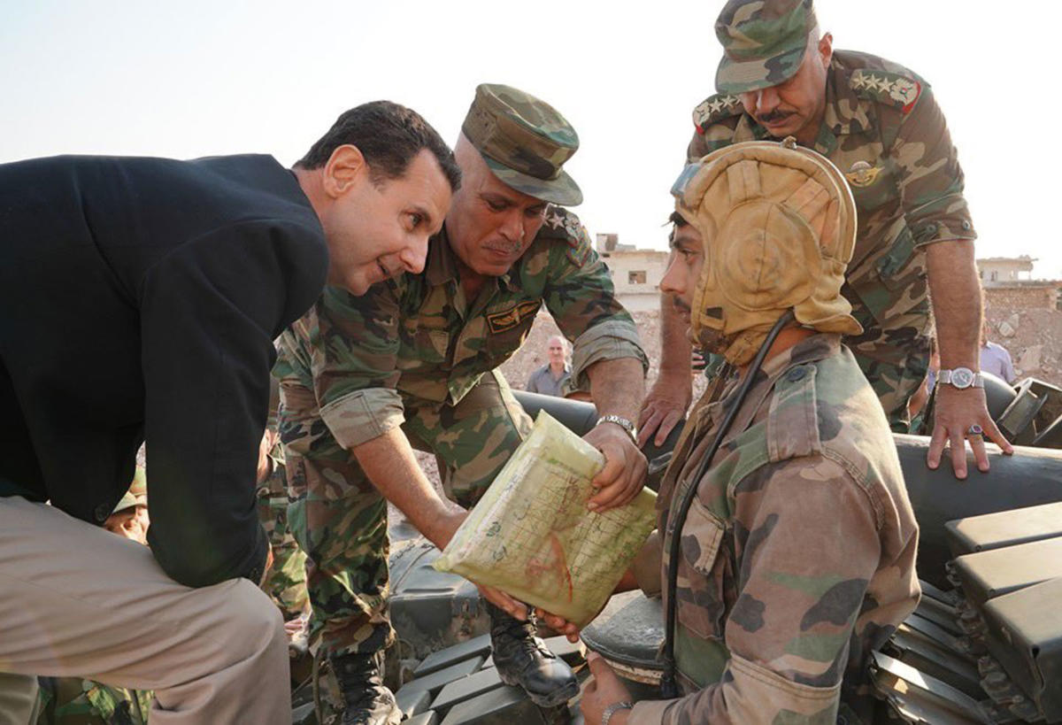 Συρία: Σόου Άσαντ με επίσκεψη στο… μέτωπο της Ιντλίμπ