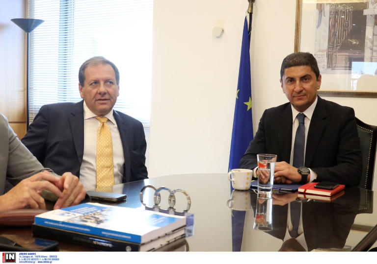 Γήπεδο ΑΕΚ: Συνάντηση Αγγελόπουλου – Αυγενάκη! «Να δούμε ένα κρατικό ακίνητο να αξιοποιείται σωστά»