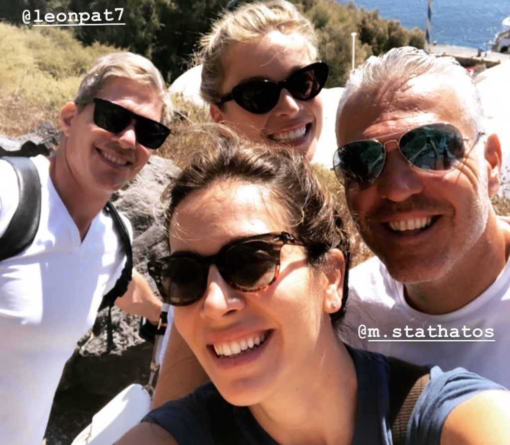 Λαζαράτου – Σταθάτος: Μήνα του μέλιτος στη Σαντορίνη μαζί με Χρουσαλά και Πατίτσα!