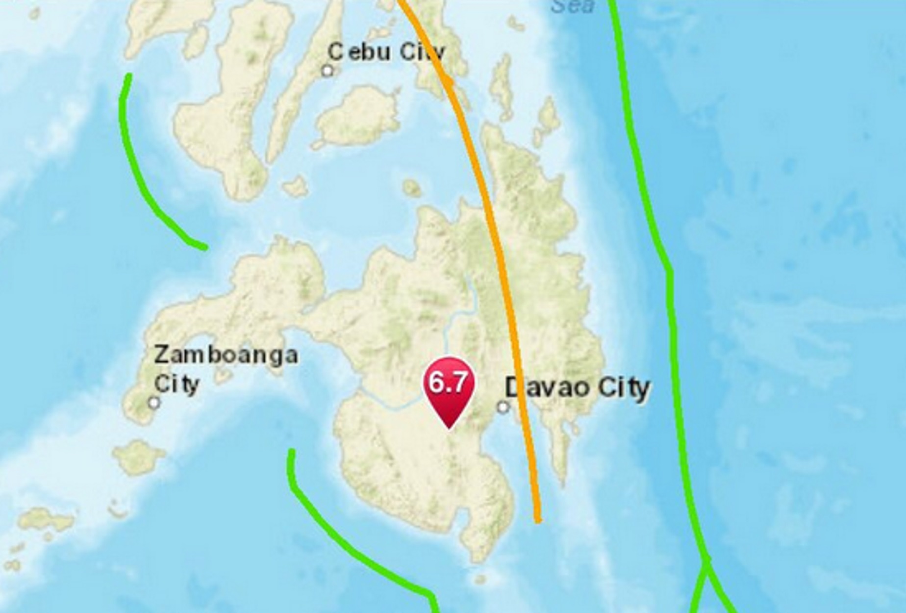 Σεισμός συγκλόνισε τις Φιλιππίνες