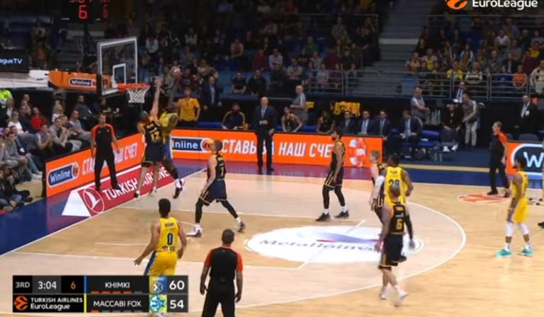 Euroleague: Απίστευτο κάρφωμα! Η φάση της βραδιάς στη Μόσχα – video