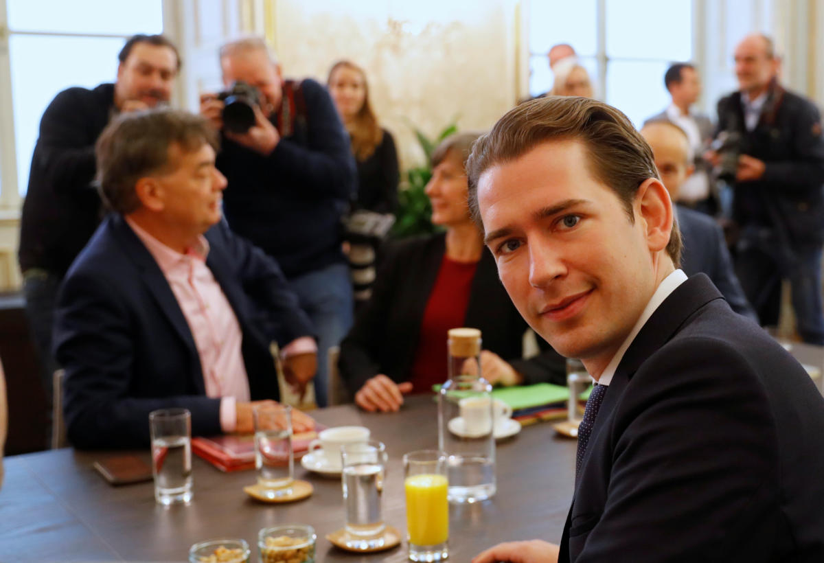Αυστρία: Θέλει τους Πράσινους στην κυβέρνηση Κούρτς η πλειοψηφία