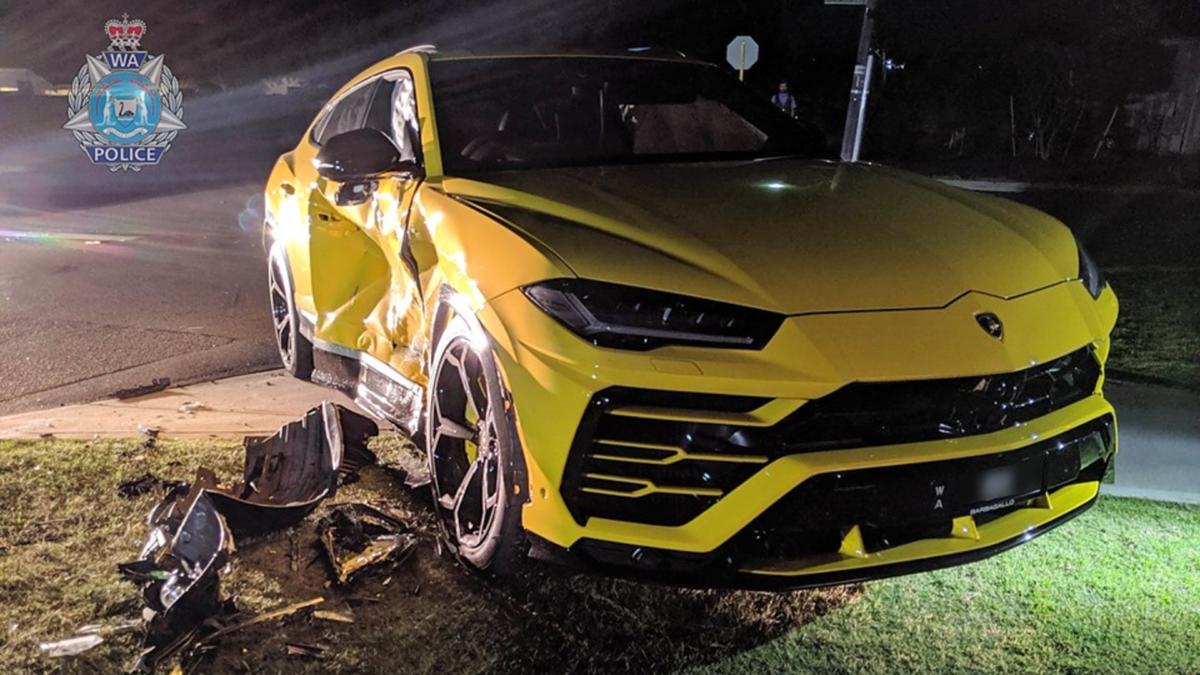 14άχρονος Αυστραλός διέλυσε μια Lamborghini Urus με κλεμμένο όχημα!