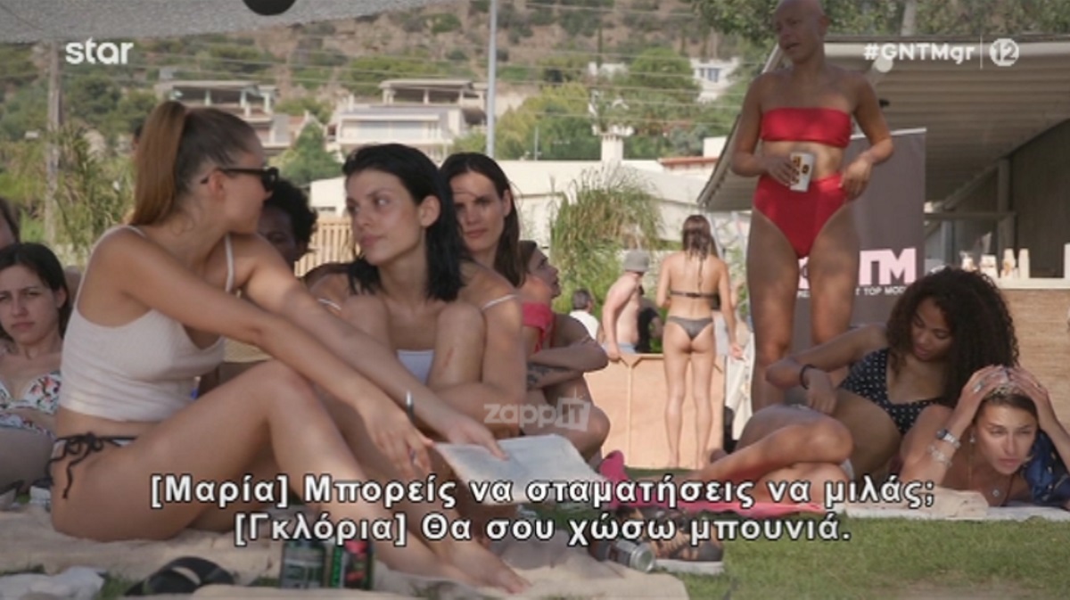Το μικρόφωνο στο GNTM “έπιασε” τα πάντα! Η συζήτηση που δεν ήθελαν να ακουστεί…