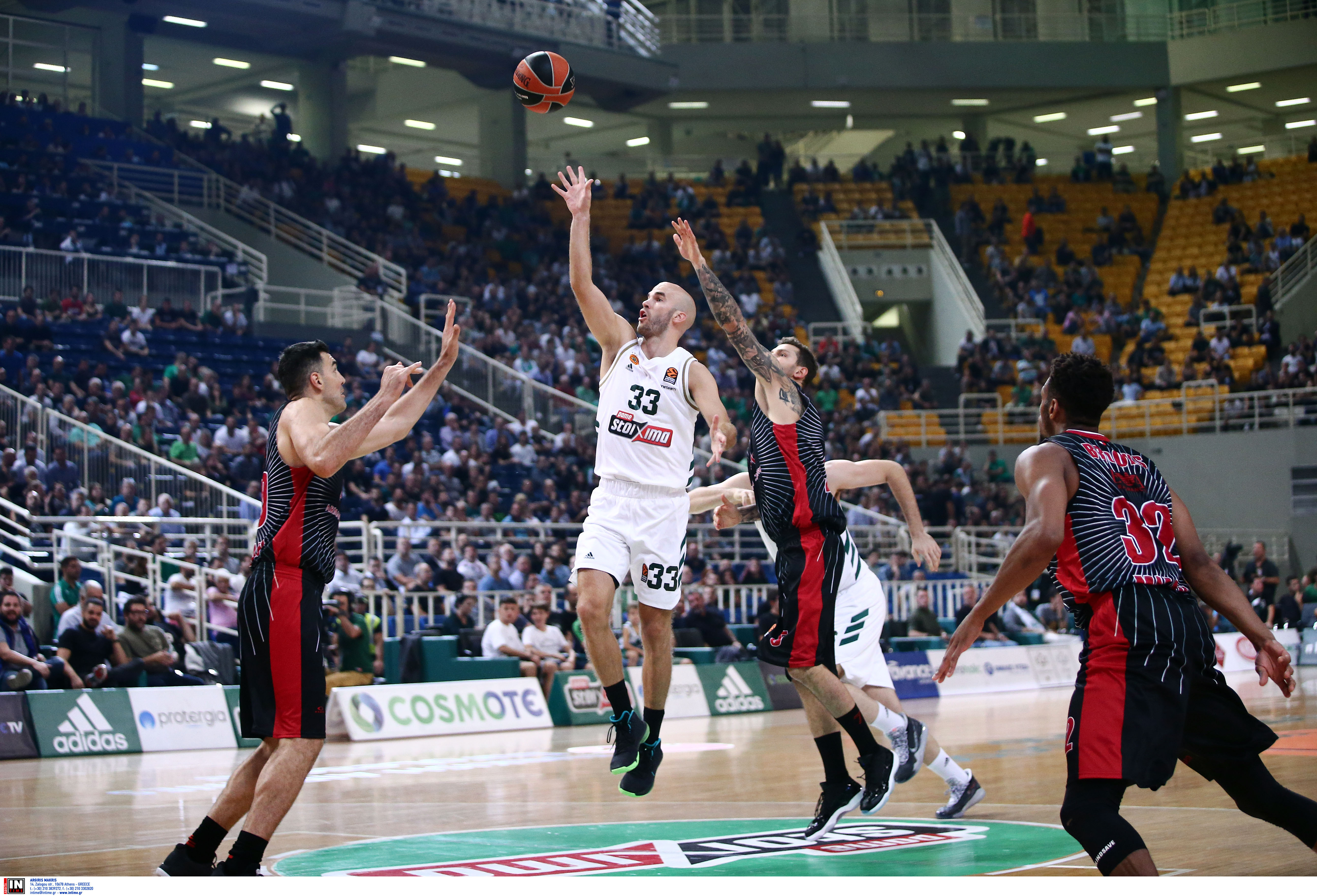 Παναθηναϊκός – Αρμάνι Μιλάνο 78-79 ΤΕΛΙΚΟ!