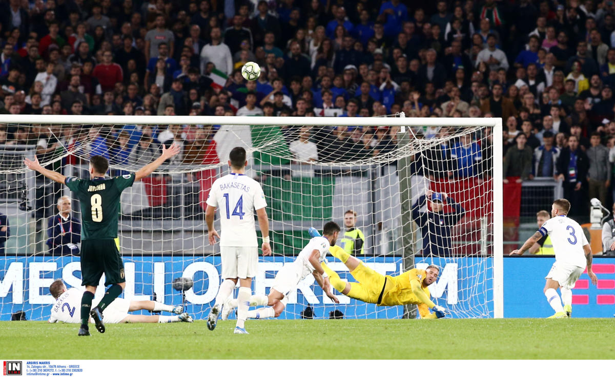 Ιταλία – Ελλάδα 2-0 ΤΕΛΙΚΟ: Νέα ήττα για την Εθνική!