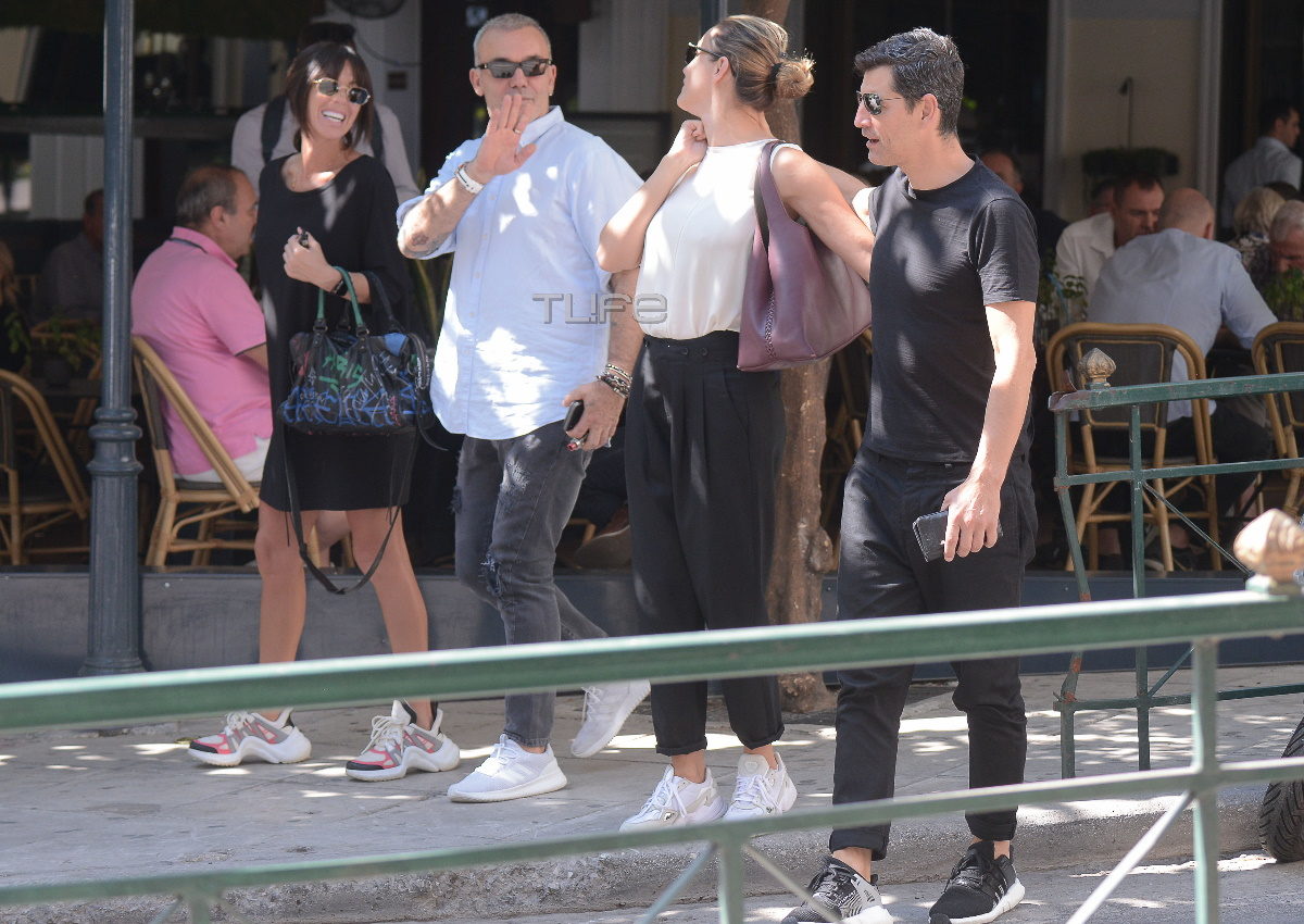 Κωνσταντίνα Σπυροπούλου: Στο κέντρο της Αθήνας με sport look [pics]