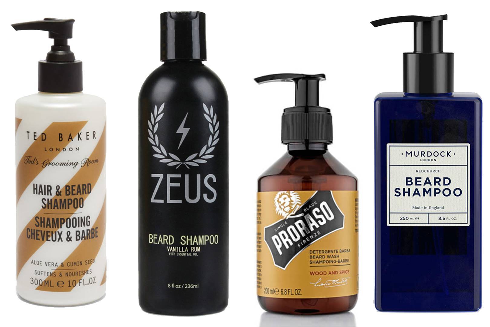 7 σαμπουάν που θα καθαρίσουν τα γένια σου