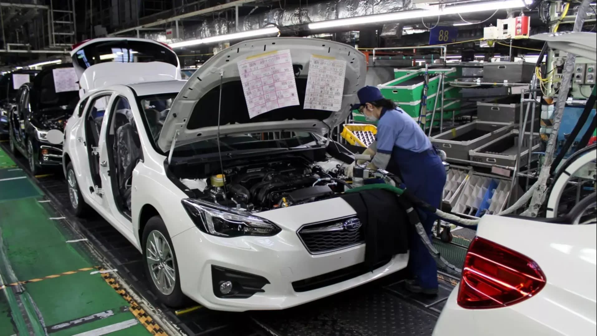 Η Subaru αναστέλλει την παραγωγή αυτοκινήτων στην Ιαπωνία