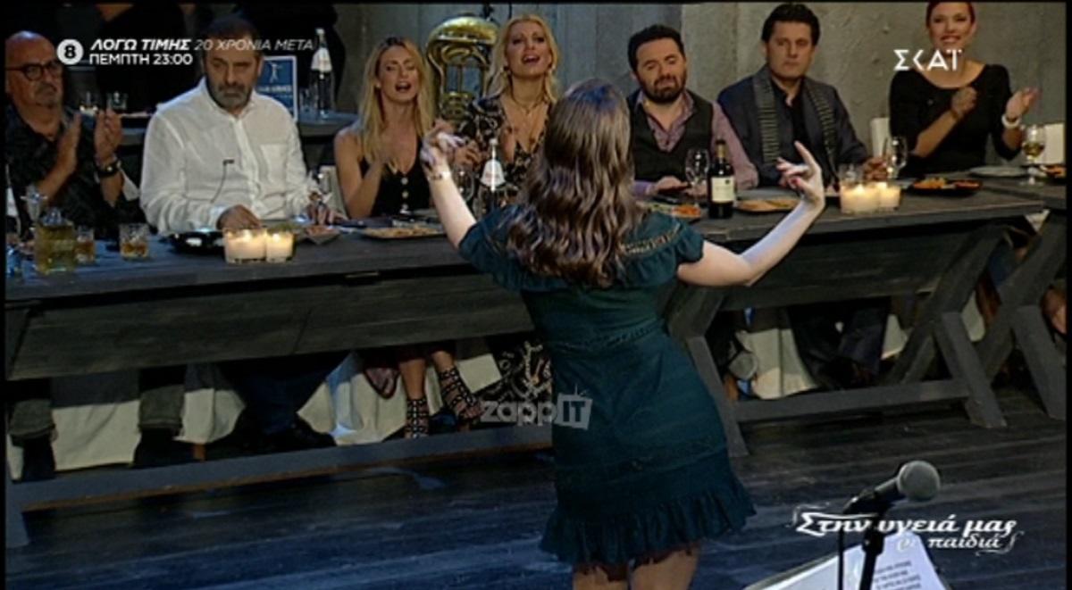 Με το αργό και βασανιστικό της τσιφτετέλι “αναστάτωσε” το πλατό του Παπαδόπουλου! [vid]