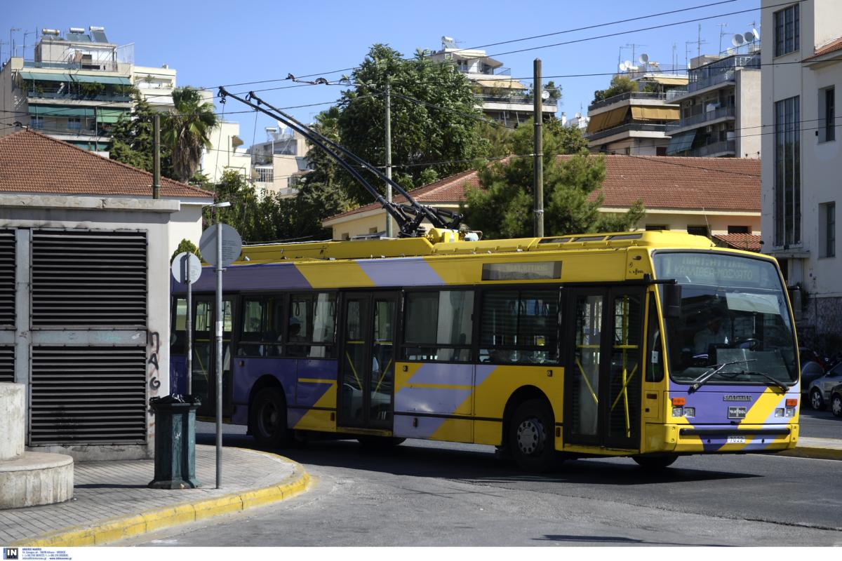 Στάση εργασίας στα τρόλεϊ – Χειρόφρενο για τέσσερις ώρες