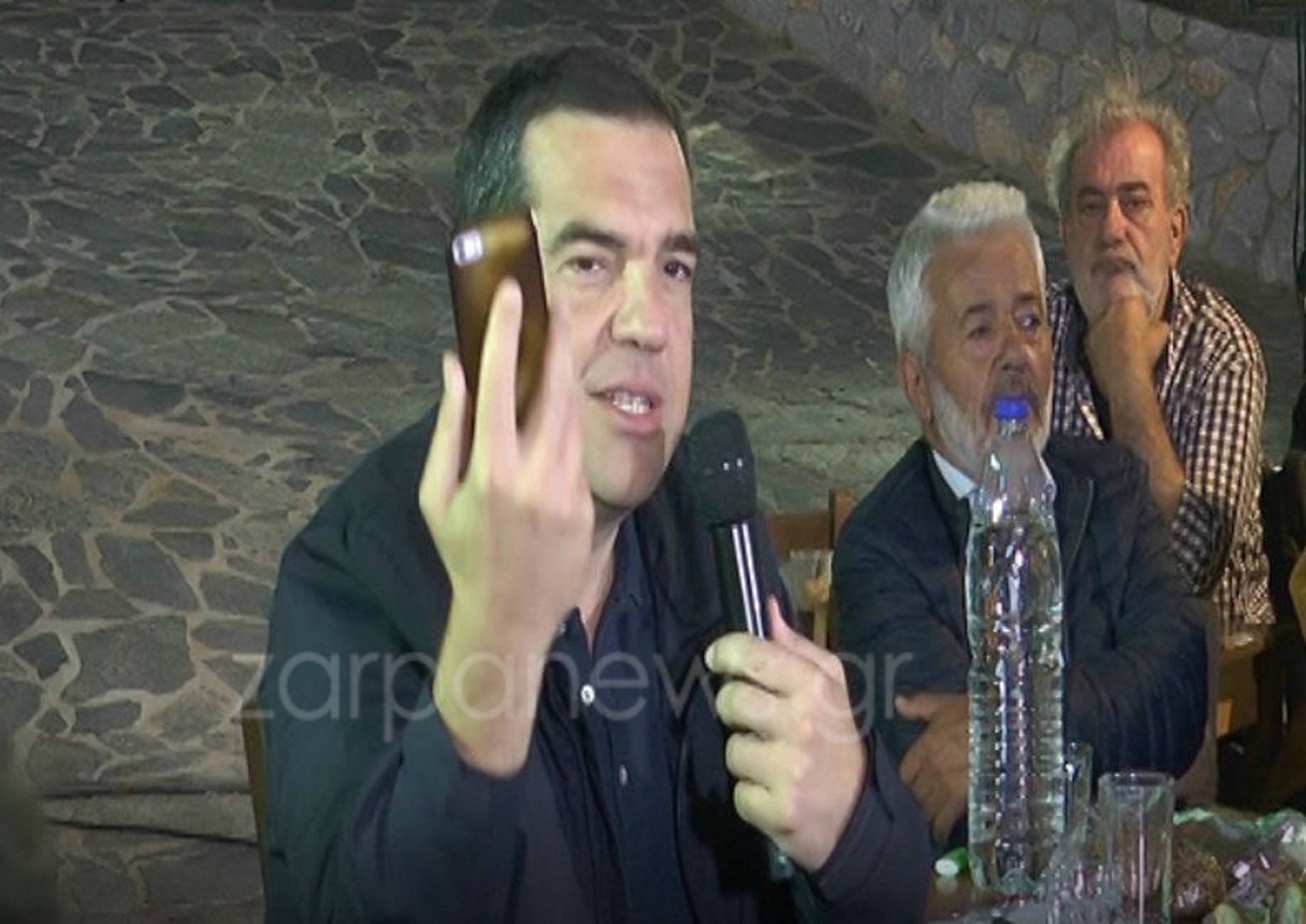 Χανιά: Ο Τσίπρας, το μαραφέτι του Πολάκη και ο… Άη ΣΥΡΙΖΑ – Τα αστεία του πρώην πρωθυπουργού!