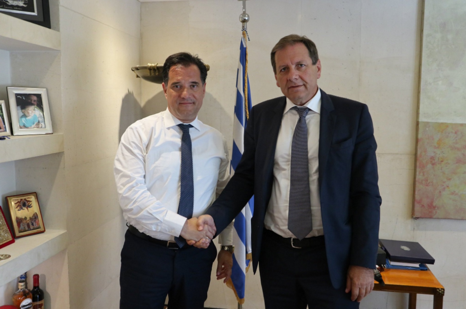 ΑΕΚ: Συνάντηση Μάκη Αγγελόπουλου με Άδωνι Γεωργιάδη για το γήπεδο