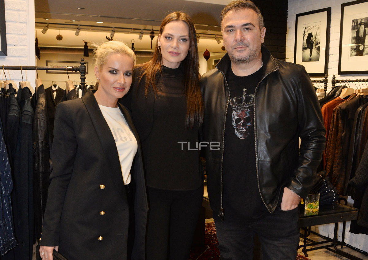 Αντώνης Ρέμος – Υβόννη Μπόσνιακ: Σε fashion event μαζί με την κουμπάρα τους, Μαρία Μπεκατώρου! [pics]