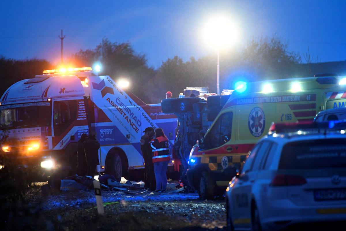 Σλοβακία: Τουλάχιστον 12 νεκροί και 20 τραυματίες στον “δρόμο του θανάτου”!